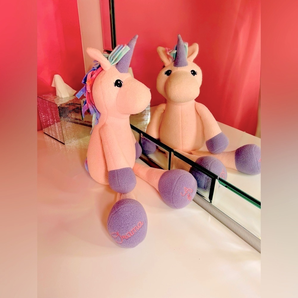 PLUSH Pink Unicorn “Drama Free”